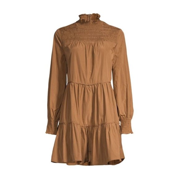 VERONICA BEARD Vigore Smocked Tiered Dress Size 8 - Picture 10 of 10